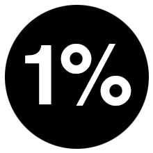 1% Cashback auf jeden getätigten Einkauf