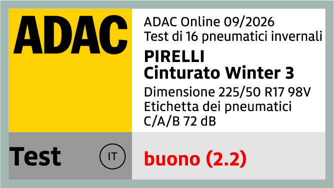ADAC — CINTURATO WINTER 3