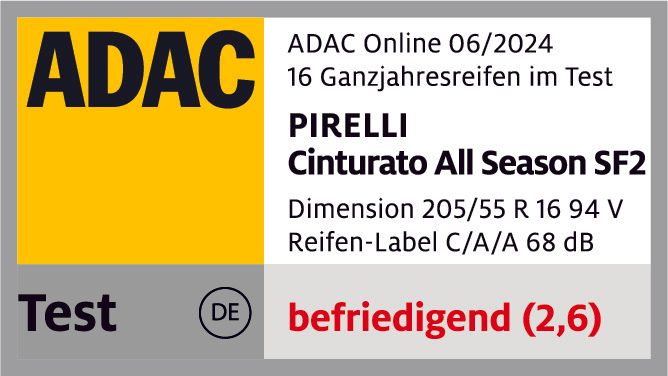 ADAC — CINTURATO ALL SEASON SF 2